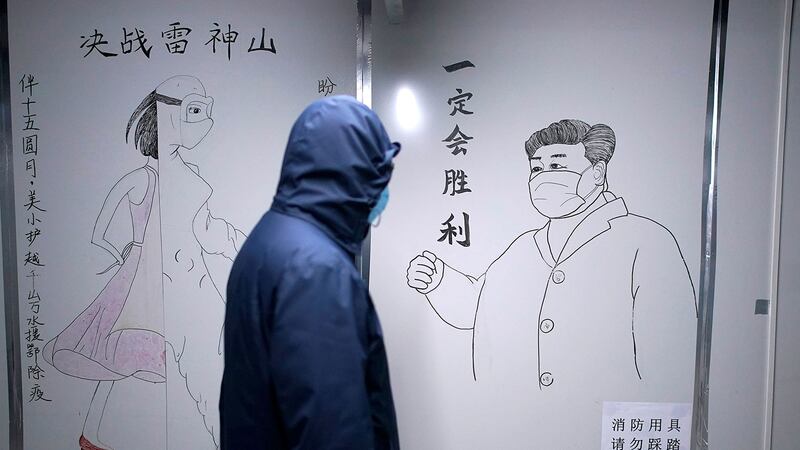 北京转变宣传方式图化解国民不满。(路透社图片)