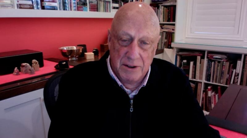 卡内基国际和平基金会亚洲项目资深研究员包道格(Douglas Paal)接受本台专访(视频截图/自由亚洲电台)