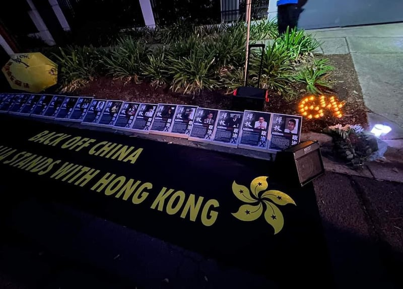 Jude表示,不少移居澳大利亚港人想继续悼念六四,也希望透过活动,为遇难者发声,也能告诉当地人香港的改变。(受访者提供)