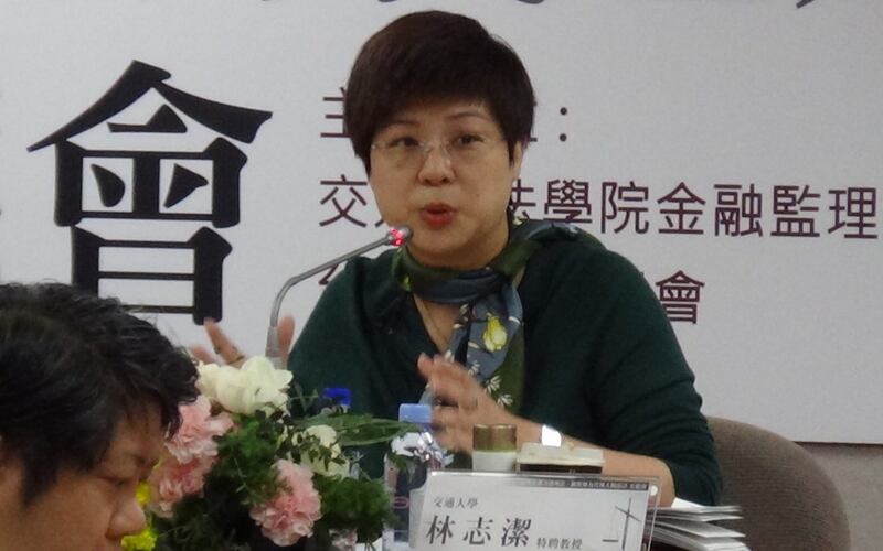 交通大学特聘教授林志洁。(记者夏小华摄)