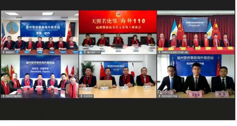 国际非政府组织“保护卫士”九月公布中国在21国设置54个海外110警务站,被质疑进行劝返、胁迫中国人返国,涉及侵害他国主权、长臂管辖和跨国镇压等非法行为。(保护卫士提供)